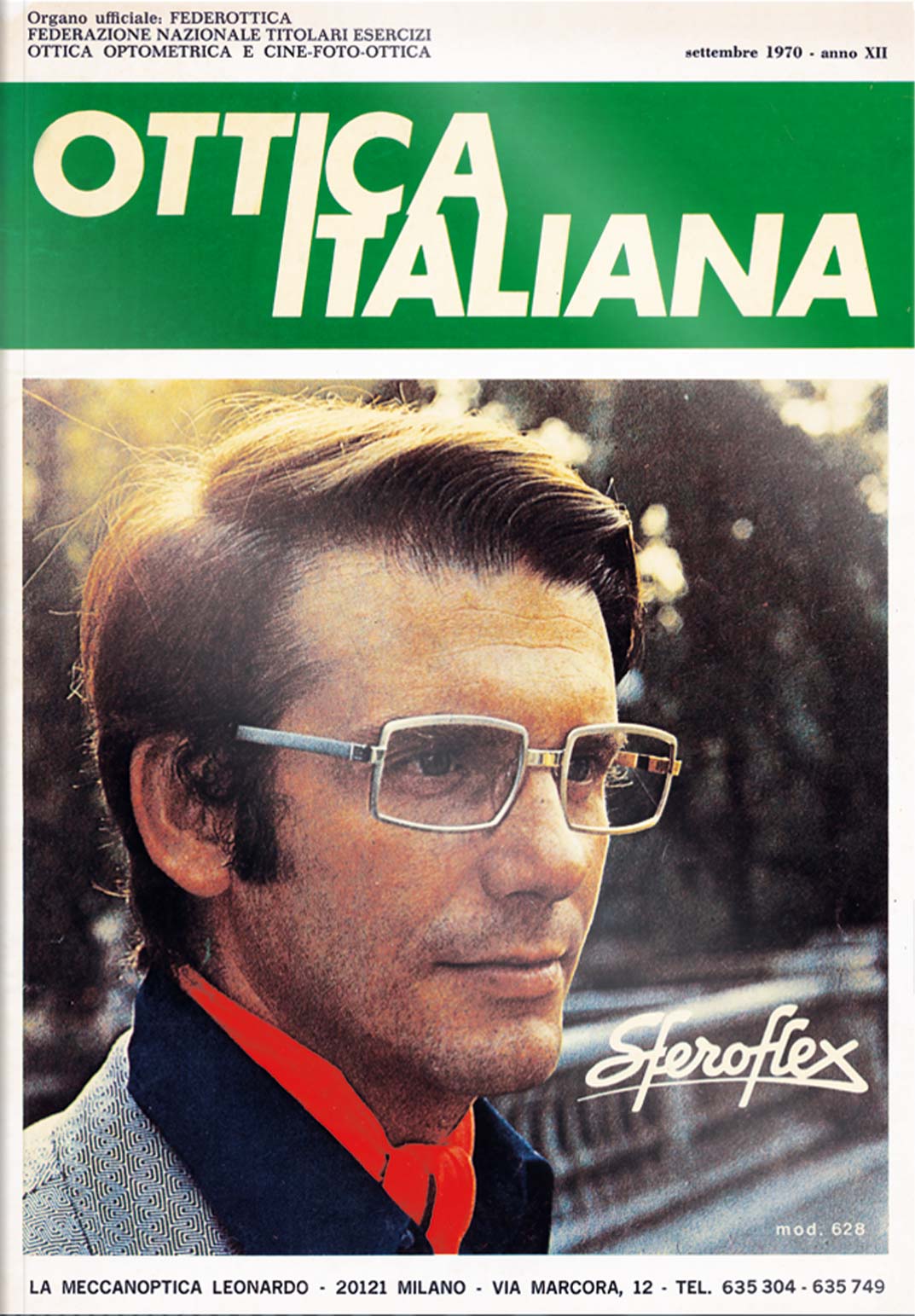 Copertina Ottica Italiana 1970