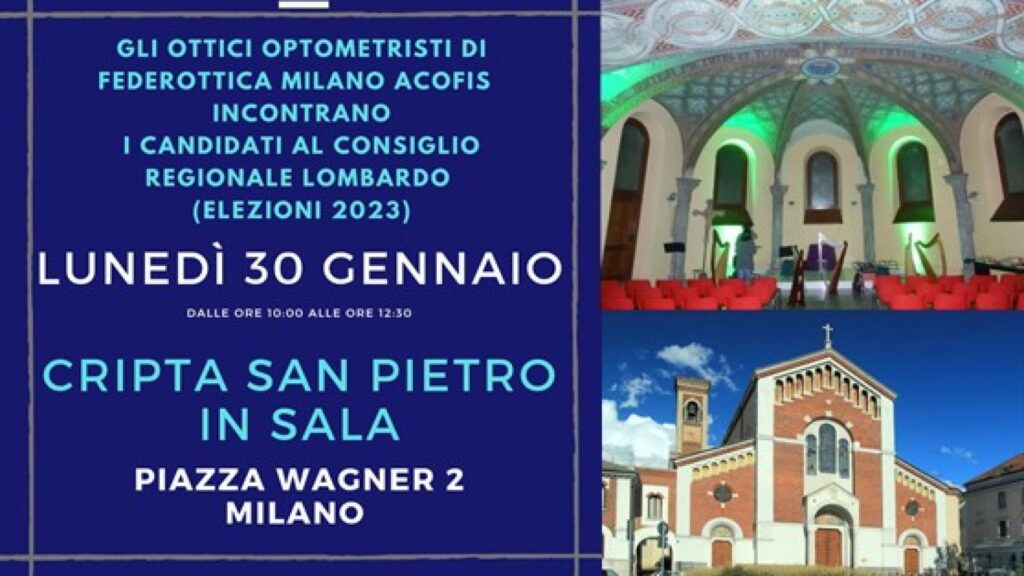 locandina federottica milano acofis incontro politici